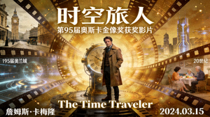 奥斯卡获奖影片《时空旅人》横版海报